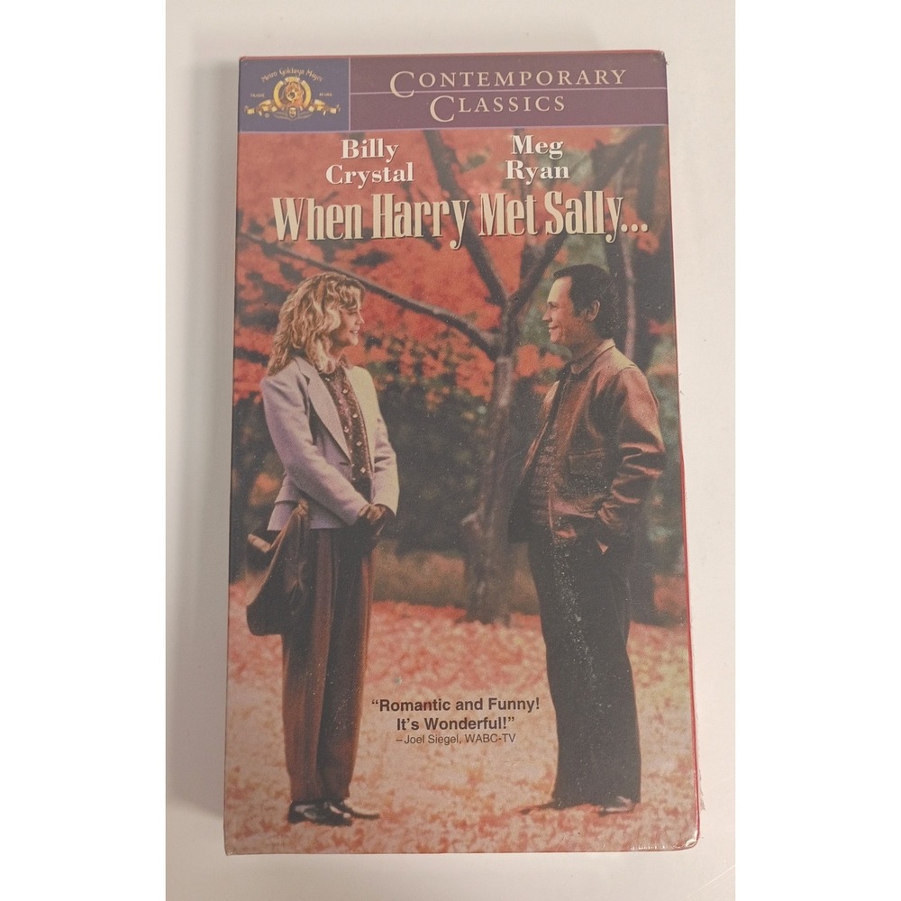 When Harry Met Sally VHS  1997 w/Meg Ryan and Billy Crystal, dir/Rob Reiner NEW!